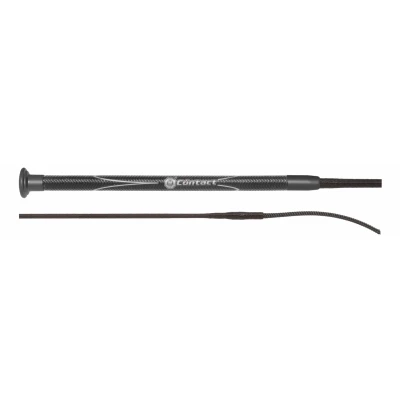 Image de Fleck Chambrière de Dressage Contact Graphite 110cm