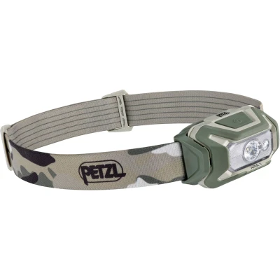 Afbeelding van Petzl Aria 1 RGB een compacte hoofdlamp met 350 lumen camo