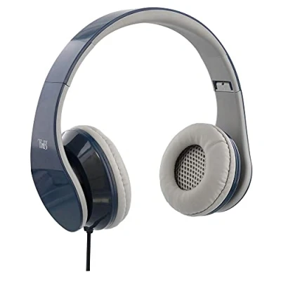 Image de Casque filaire T&#039;nB STREAM jack 3,5mm Bleu