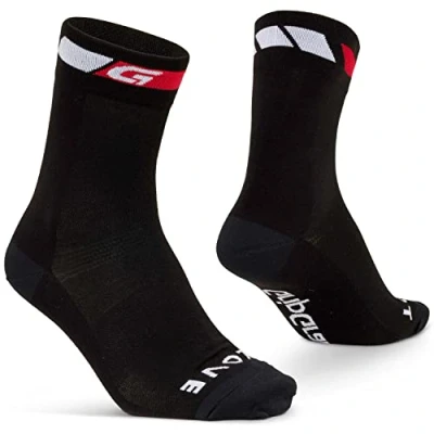 Afbeelding van GripGrab Classic High Cut Zomer Fietssokken 1 Paar Coolmax Wielersport Sokken Hoog Zwart Unisex Maat M (41 44)