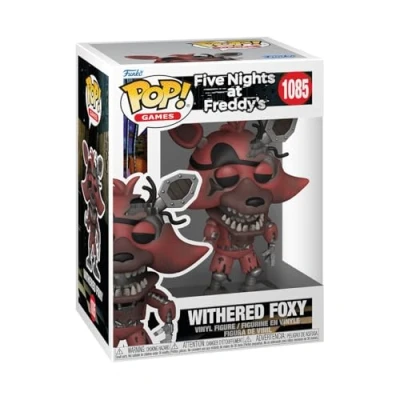 Afbeelding van Funko Pop! Games: Five Nights at Freddy&#039;s (FNAF) Withered Foxy Vinyl Verzamelfiguur Cadeau idee Officiële koopwaar Speelgoed voor kinderen en volwassenen Videogame Fans
