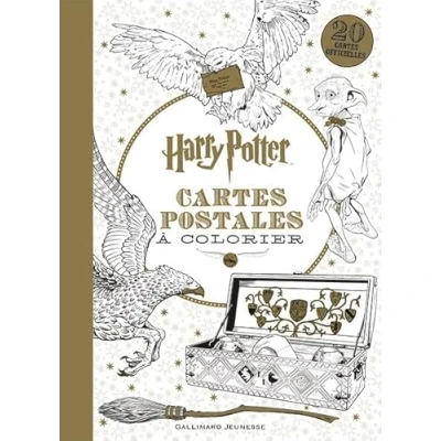 Afbeelding van HARRY POTTER CARTES POSTALES A COLORIER