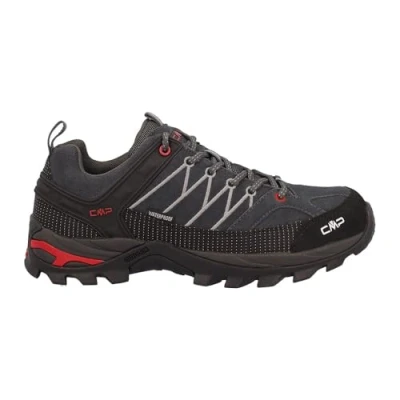 Afbeelding van CMP Rigel Low Trekking Shoes Wp Titanio Ferrari wandelschoenen voor heren, maat 42, Ferrari, 41,5 EU