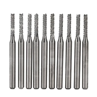Afbeelding van 10 stuks 2 mm wolfraamcarbide CNC frezen 37 x SMT PCB snijgereedschap