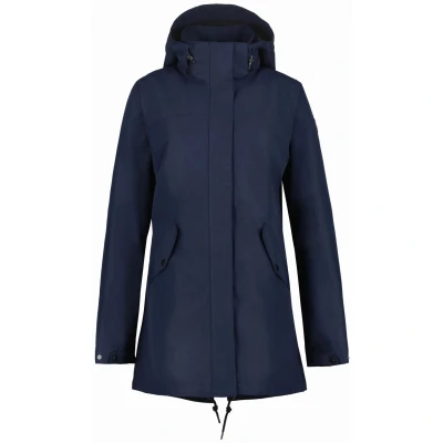 Afbeelding van Icepeak Addis Regenjas, Dames, Maat: 42, Dunkel blau
