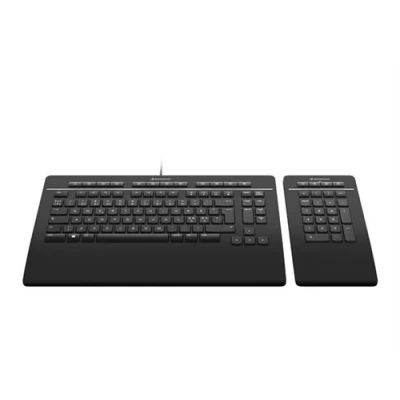 Image de 3Dconnexion Keyboard Pro with Numpad Ensemble de clavier et pavé numérique USB QWERTY Nordique