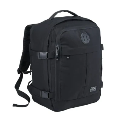 Afbeelding van Cabin Max Metz Ryanair tas, 40 x 20 25 cm, cabinebagage, voldoet aan de maximale afmetingen (20 l gerecycled rPET polyester), zwart., Handbagage