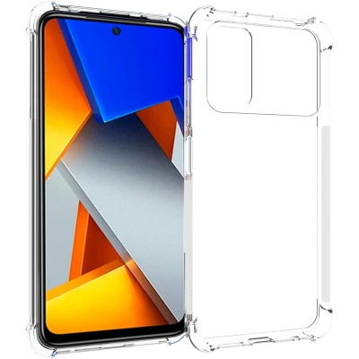 Afbeelding van iMoshion Hoesje Geschikt voor Xiaomi Poco M4 Pro 5G Siliconen Shockproof Case Transparant
