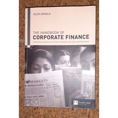 Afbeelding van Handbook Of Corporate Finance