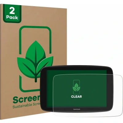Afbeelding van ScreenLeaf Screenprotector voor TomTom Go Expert 6&quot; Duurzame schermbescherming Folie Beschermfolie transparant (2 Stuks)