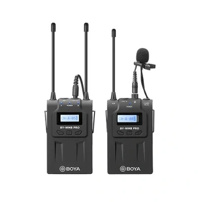 Image de Boya UHF Duo Lavalier Microphone Sans Fil BY WM8 Pro K1