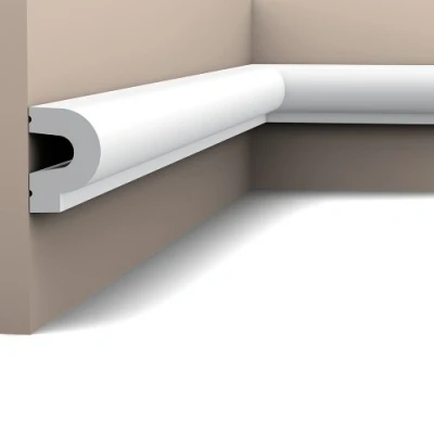 Afbeelding van Orac P8060 wandlijst 200x5x3.5 cm voor decoratieve afwerking van plafonds en wanden