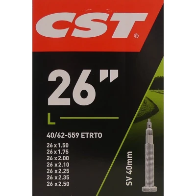 Afbeelding van Binnenband CST SV40 26x 1.50 2.50&quot; 40/62 559