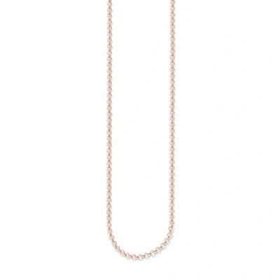 Afbeelding van Thomas Sabo Unisex Ketting 925 sterling zilveren 70 Roségoud 32004218