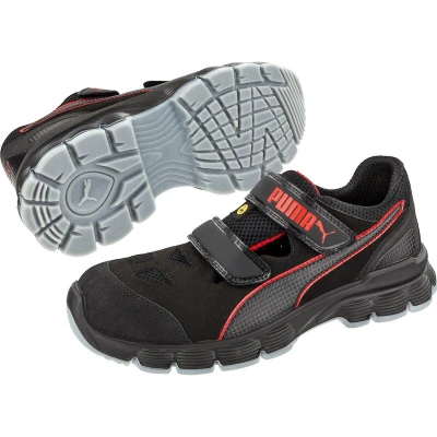 Afbeelding van PUMA Aviat Low ESD SRC 640891 42 Veiligheidsschoenen S1P Schoenmaat (EU): Zwart, Rood 1 stuk(s)