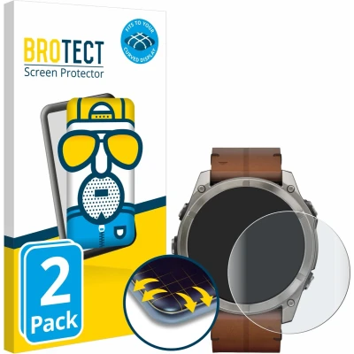 Afbeelding van BROTECT Schermbeschermer mat, Smartwatch beschermfolie, Grijs