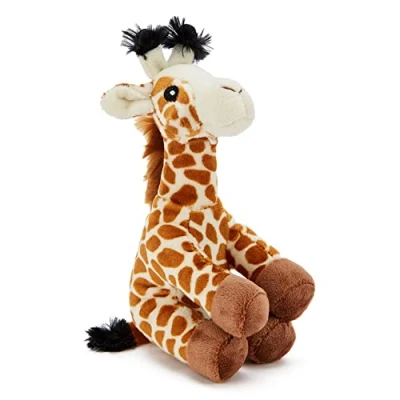 Afbeelding van Zappi Co Zacht en Knuffelig Pluchen Dier voor Kinderen Ideaal Knuffelvriendje Pasgeborenen (12 15 cm) (Giraffe)
