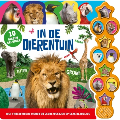 Afbeelding van Rebo boek geluiden in de dierentuin
