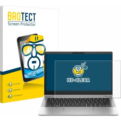 Afbeelding van BROTECT Screenprotector voor HP EliteBook 630 G10 Folie Beschermfolie transparant