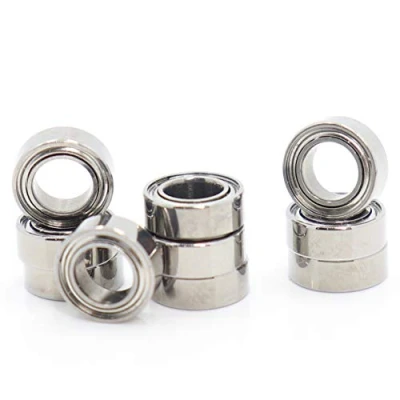 Afbeelding van ABEC 5 Miniatuur High Precision kogellagers, 4 x 7 2,5 mm, gepantserd metaal, 10 stuks, L 740ZZ (MR74ZZ)