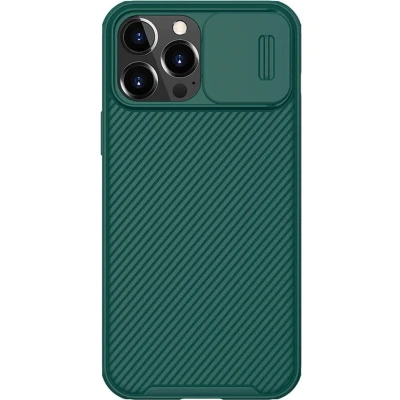 Afbeelding van Telefoonhoesje geschikt voor Apple iPhone 14 Pro Max Nillkin CamShield Case Groen