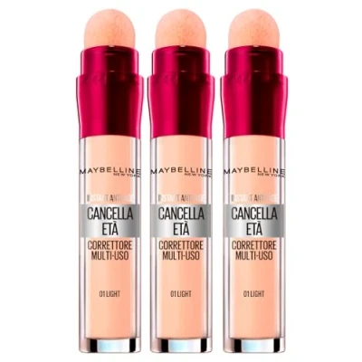 Afbeelding van Maybelline New York Le Cancelle ouderdomscorrectie, vloeibaar, veelzijdig inzetbaar, kleur 01 Light 3 correcties