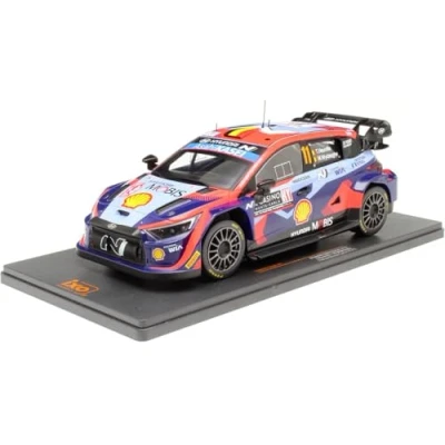 Afbeelding van Compatibel met Hyundai i20 N Rally1 Nº11 Neuville/Wydaeghe Rally Monte Carlo 1:18 IXO modellen 18RMC153A