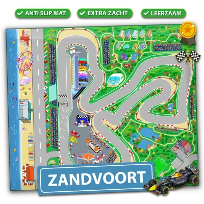 Afbeelding van Overige Merken Speelkleed Zandvoort 130X160 Cm