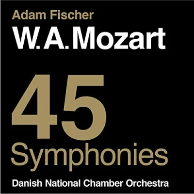 Afbeelding van Danish National Chamber Orchestra, Adam Fisher Mozart: 45 Symphonies (12 CD)