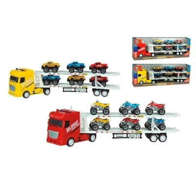 Afbeelding van Carrier Vrachtwagen 57 x 20 11 cm met geluid
