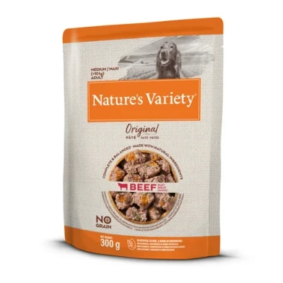 Afbeelding van Natures Variety Original Adult Medium / Maxi Pouch Beef No Grain 300 GR