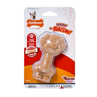 Afbeelding van Nylabone Extreme Chew Pig Bacon Hondenspeelgoed Small Voor Honden Tot 11kg