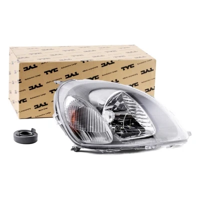 Afbeelding van TYC 20 5729 08 2 Koplampen rechts H4 Met elektromotor TOYOTA: Yaris I Hatchback