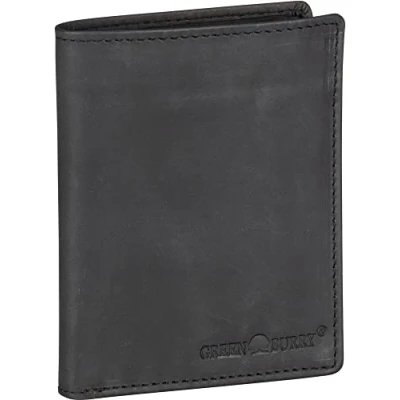 Afbeelding van Greenburry Vintage Portemonnee, Heren, Maat: One Size, Black