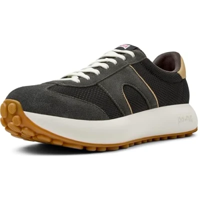 Afbeelding van Camper Pelotas Athens Sneakers laag, Heren, Maat: 43, Schwarz Textiel