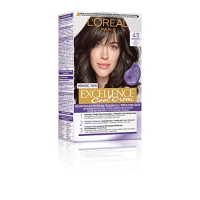 Afbeelding van Excellence Cool Creme haarkleuring 4.11 Ultra Bruin