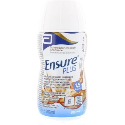 Afbeelding van Abbott Ensure Plus Chocolade Flesje 200ml