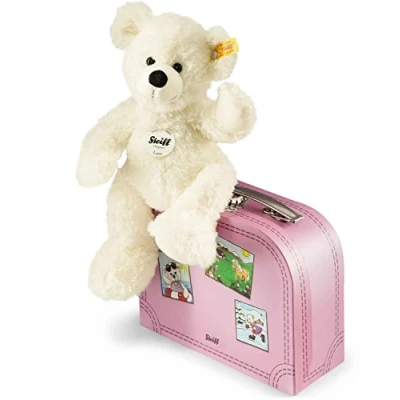 Afbeelding van Steiff 111563 pluche dier teddybeer in koffer
