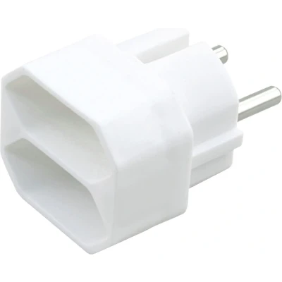 Afbeelding van Verloopstekker Q link (Tweeweg, 2.5 A, Wit)