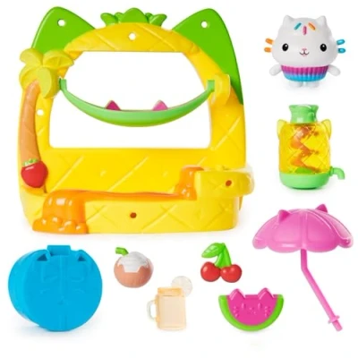 Image de Playset Balcon bar à smoothie de P&#039;Tichou Gabby et la Maison magique