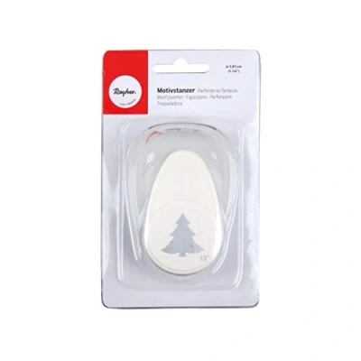 Afbeelding van Rayher Hobby 69008000 dennenpatroon perforator Ø 5,08 cm 2 inch geschikt voor papier/karton tot 200 g/m²