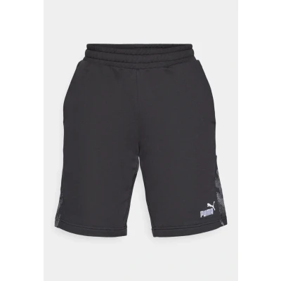 Afbeelding van Essentials camouflageshort voor Heren, Zwart, Maat M PUMA