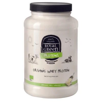Afbeelding van Royal Green Organic Whey Protein Bio 600g