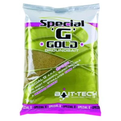 Afbeelding van Bait Tech Special G Gold Groundbait 1 kilo