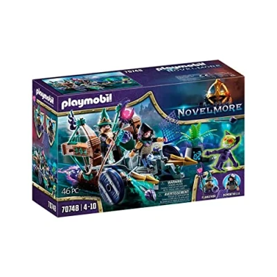 Image de Playmobil Novelmore 70748 Violet Vale Véhicule catapulte