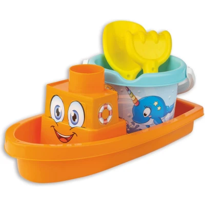 Afbeelding van Happy Fish Boot + Emmerset 4 delig