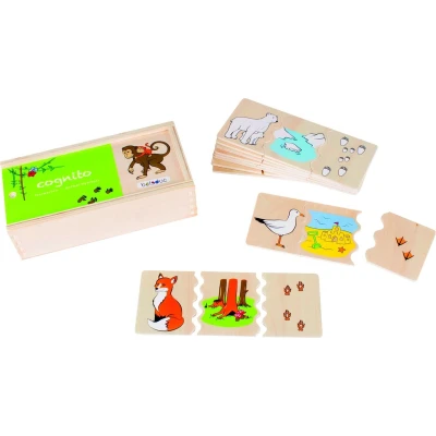 Afbeelding van Beleduc Legpuzzel Cognito Dieren 30 Stukjes