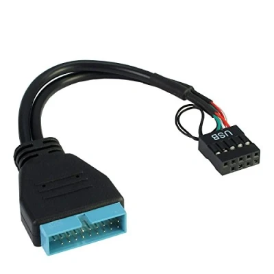 Afbeelding van Inter Tech USB 3.0 naar 2.0, 9 polige adapter