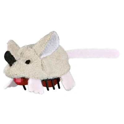 Afbeelding van Trixie Kattenspeelgoed Pluche Woestijnrat 5.5 cm