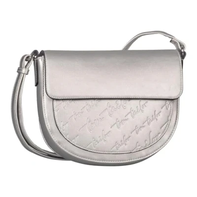 Afbeelding van TOM TAILOR Schoudertas Wendi Saddle Bag Silver Zilverkleurig